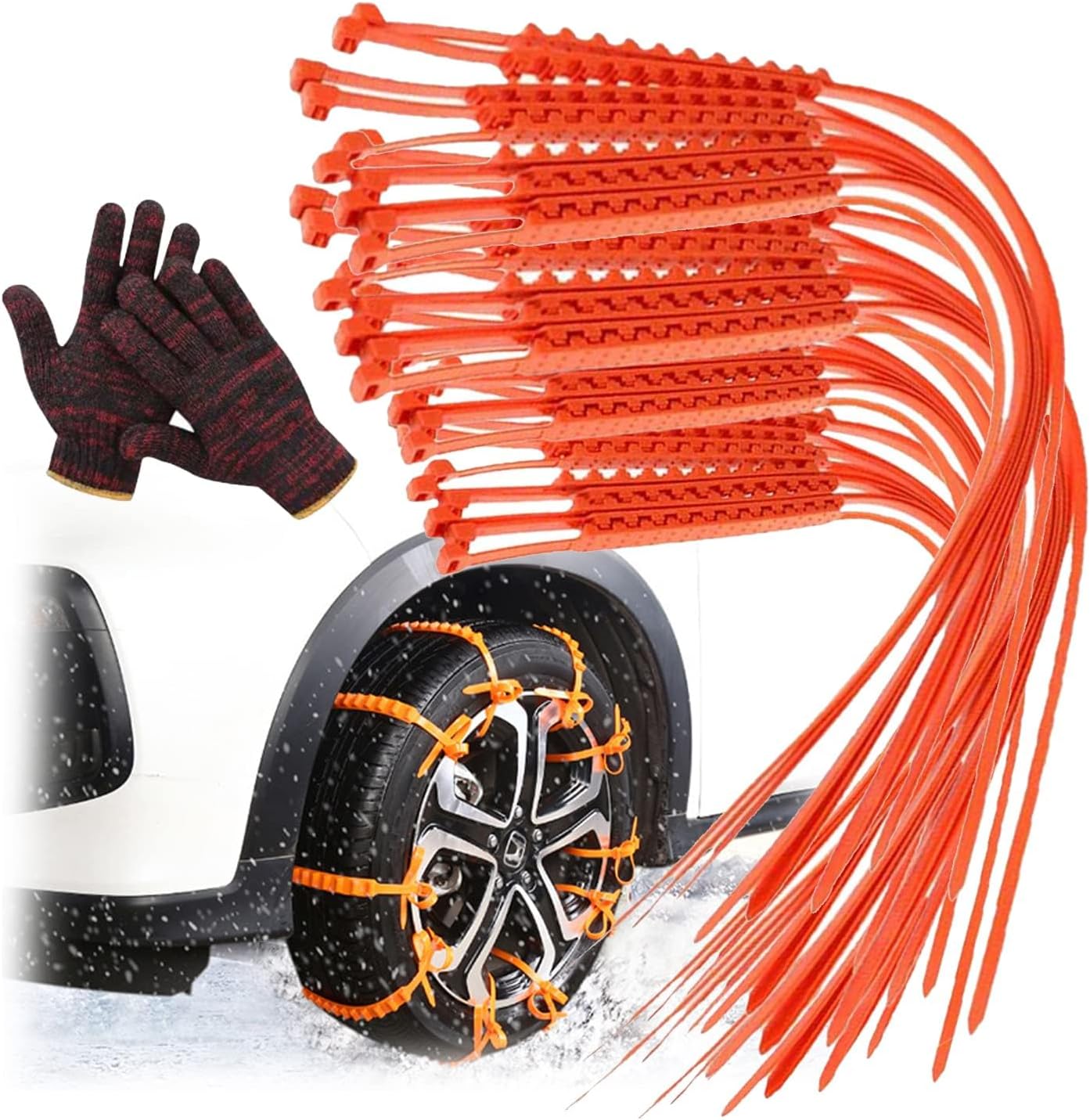 Car Anti Skid Chains,2024 Reusable Anti Snow Chains of Car