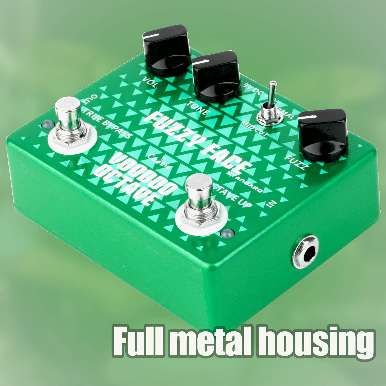 Caline Voodoo Octave Pédale Caline CP-53 Voodoo Fuzz Octaver - Effet Guitare Fuzz Et Octave Distorsion Octave Guitare