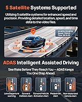 Vista 6 de 70mai Cámara de tablero dual A810S 4K frontal y trasera, STARVIS 2 HDR Super Night Vision, detección de movimiento AI y estacionamiento 24/7