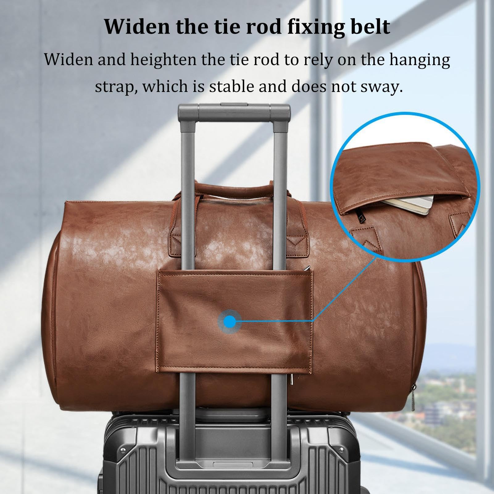 Bolsas de ropa convertibles para viajes, bolsa de ropa convertible | equipaje de mano con compartimento para zapatos, bolsa de viaje, bolsa de viaje, bolsa de ropa, traje de equipaje impermeable