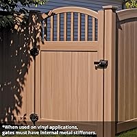 Vista 8 de D&D Technologies LLMKDST LokkLatch - Pestillo magnético de doble cara para empujar y jalar, llave con cerradura en ambos lados de la puerta