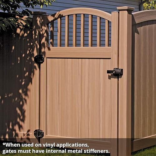 Miniatura 8 de D&D Technologies LLMKDST LokkLatch - Pestillo magnético de doble cara para empujar y jalar, llave con cerradura en ambos lados de la puerta, para