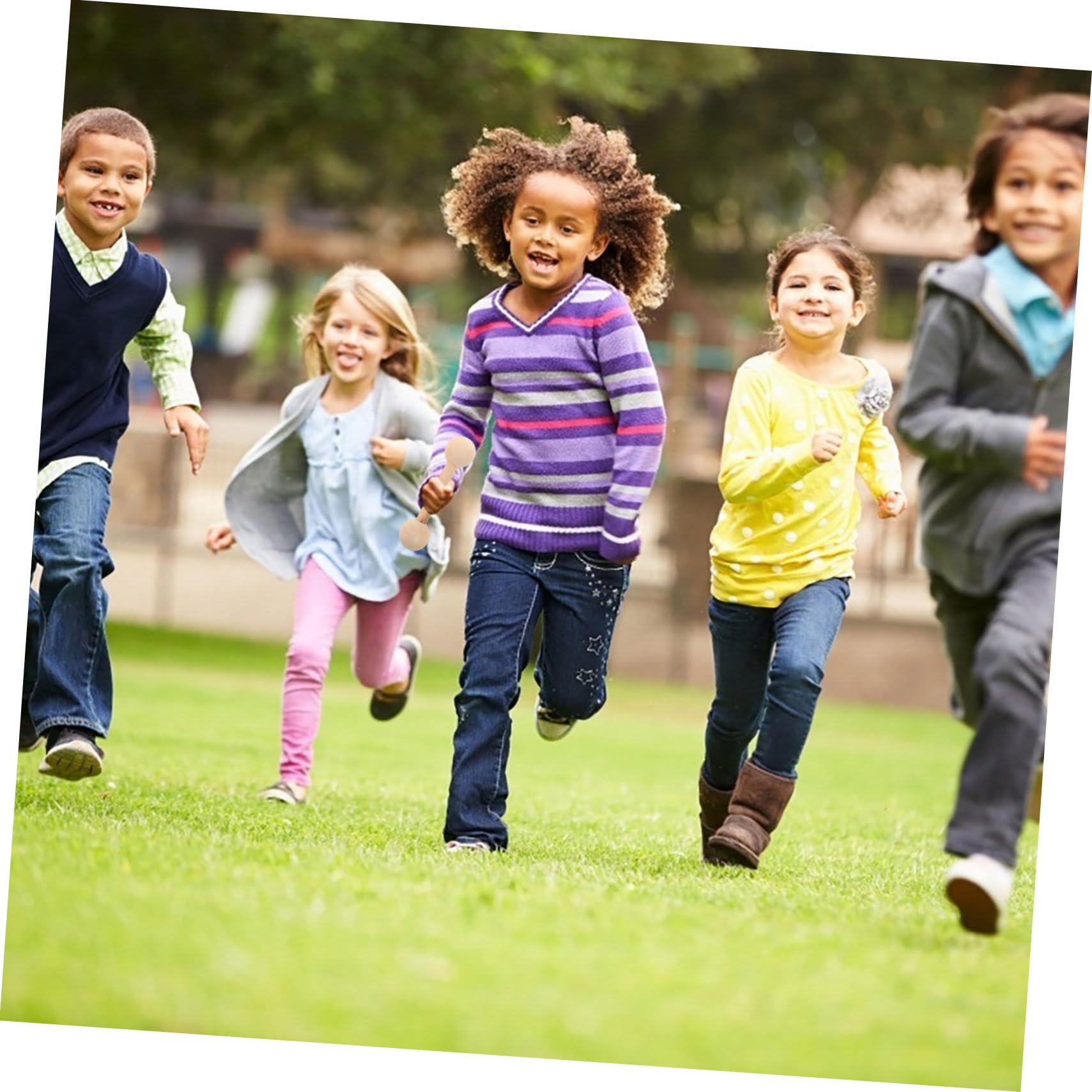 Ifundom 2x Mini Hanteln Aus Silikon - Für Kinder Ab 3 Jahren - 11,5cm Fitness-Spielzeug - Schwarz