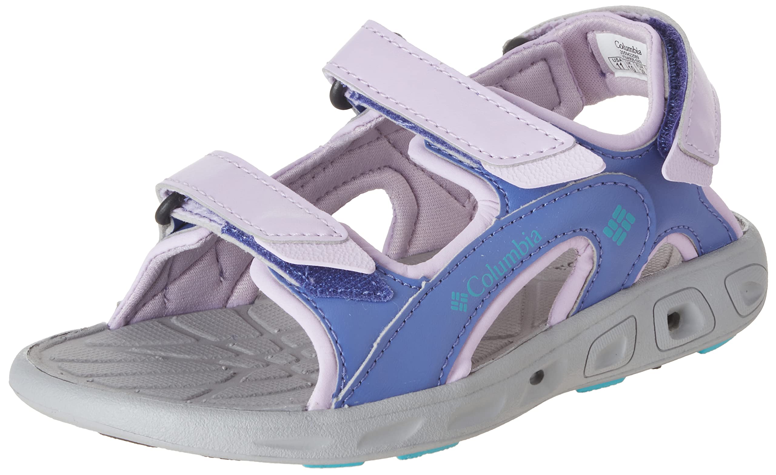 Sandalia unisex niños Columbia Techsun con tiras ajustables para senderismo infantil 5