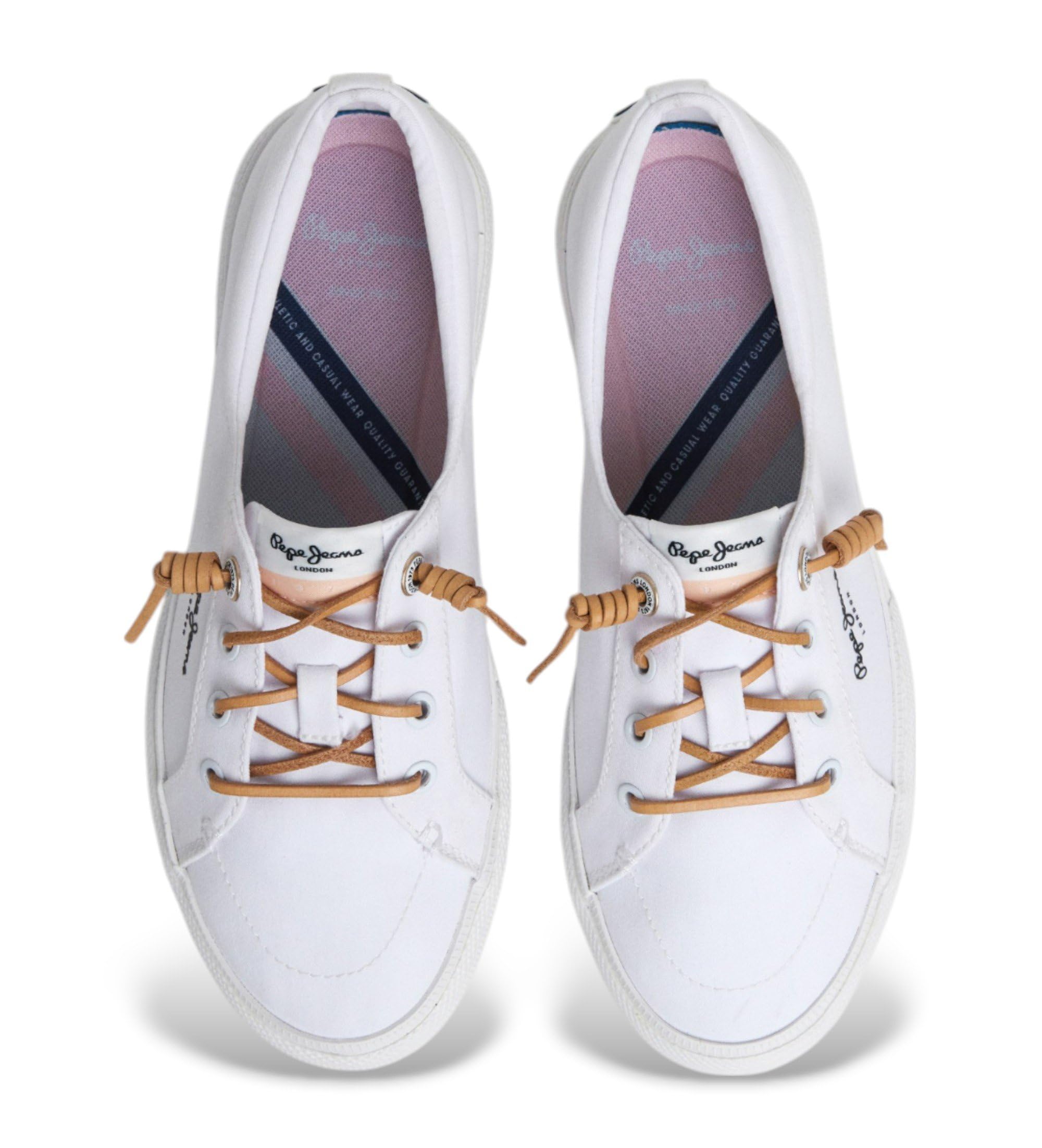 Pepe Jeans Turnschuhe on Block rosa