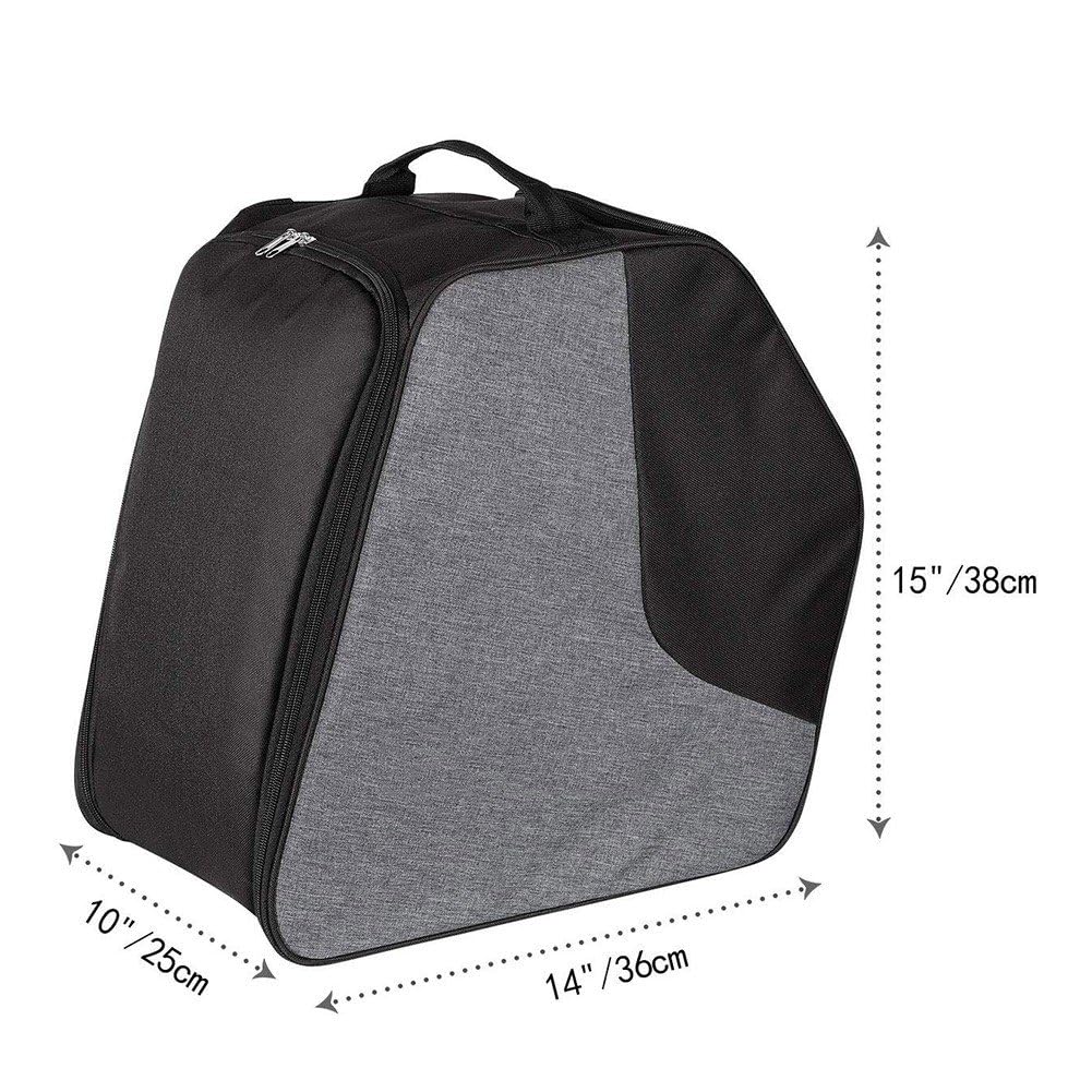 Sac à Chaussures de Ski, Sac à Chaussures de Ski d'extérieur et Sac à équipement pour Casque Sac de Voyage imperméable pour Chaussures de Ski Stocke l'équipement pour Hommes et Femmes