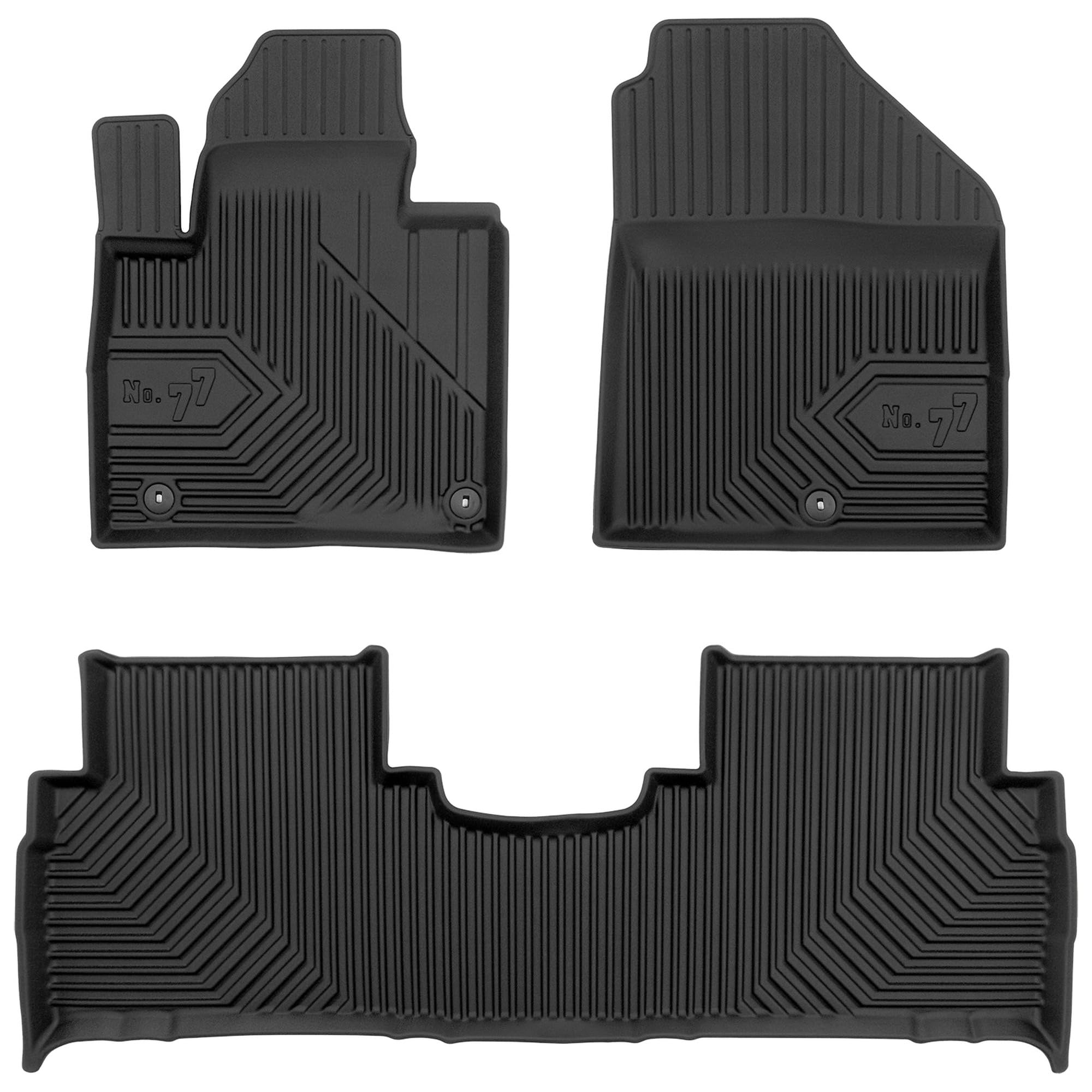 MOTOS Alfombra De Goma Para El Suelo Del Coche Para Kia Sorento III 2014-2020 Mejore Su Comodidad De Viaje Con La Alfombra Antideslizante Auto TM- Felpudo De Coche Para Todo Tipo De