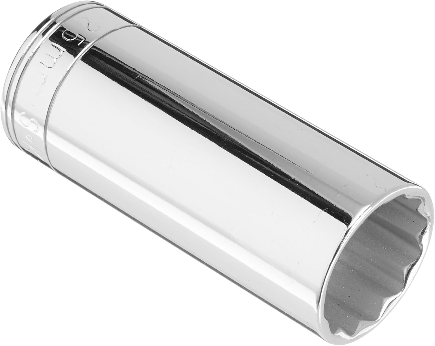 SK Tools USA 1/2" Drive, 25MM, 12 Point, Deep Chrome Socket | 48025