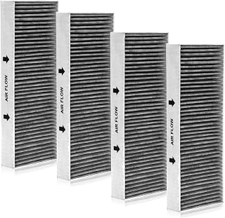 4x Aktivkohlefilter für Bora Basic BAKFS BHU BIU BFIU GP4U BIAS BHAS BFIAS