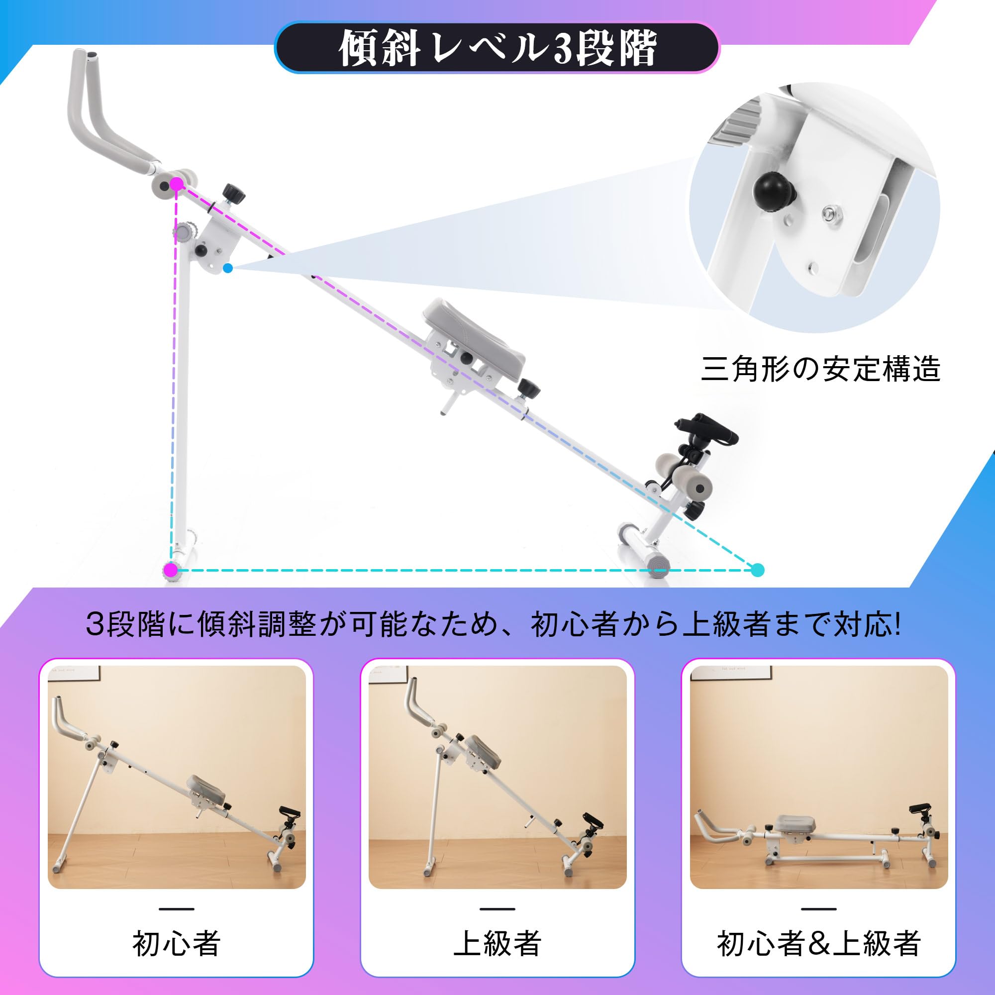 Amazon | OSJ 腹筋マシーン ワンダーコア 1台6役 腹筋ローラー アブ 