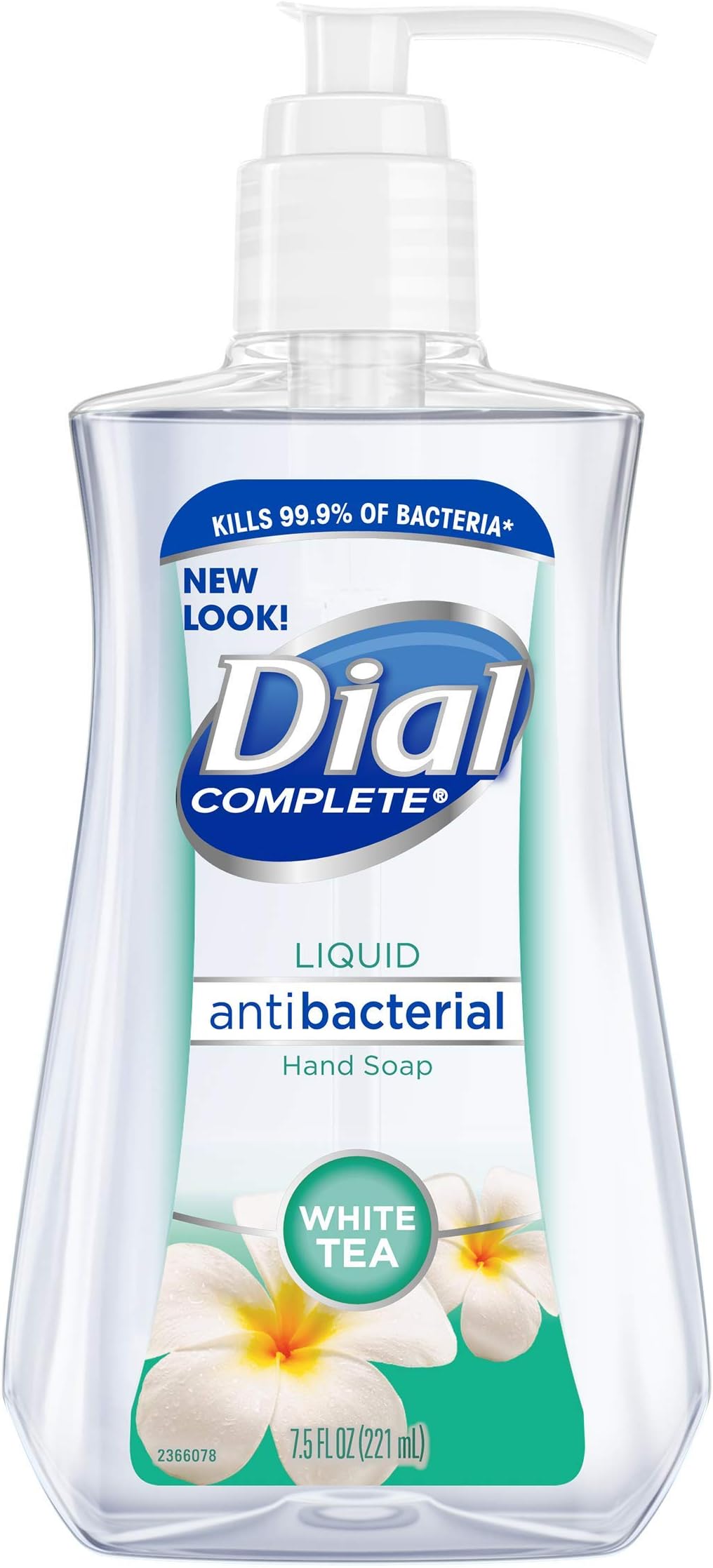 DialWhite Tea Hydrating Hand Soap Gel For Unisex, 7.5 oz