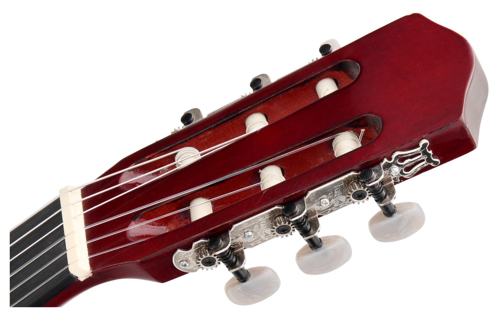 Classic Cantabile AS-851 Pack Guitare Classique 7/8 Nature - Cordes en Nylon d'étude - Guitare de concert idéale pour débutants, enfants - Avec accessoires