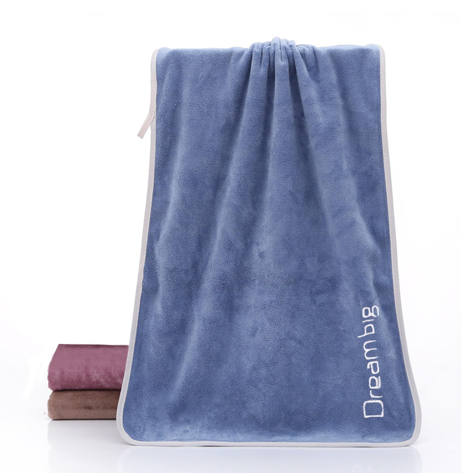 Toallas Deportivas Microfibra 3PCS, Secado Rápido y Ultra Absorbentes, Toalla Gimnasio Compacta y Ligera con Lazo, Suave Sin Pelusas para Fitness Viaje Yoga Natación 71x34,5 cm