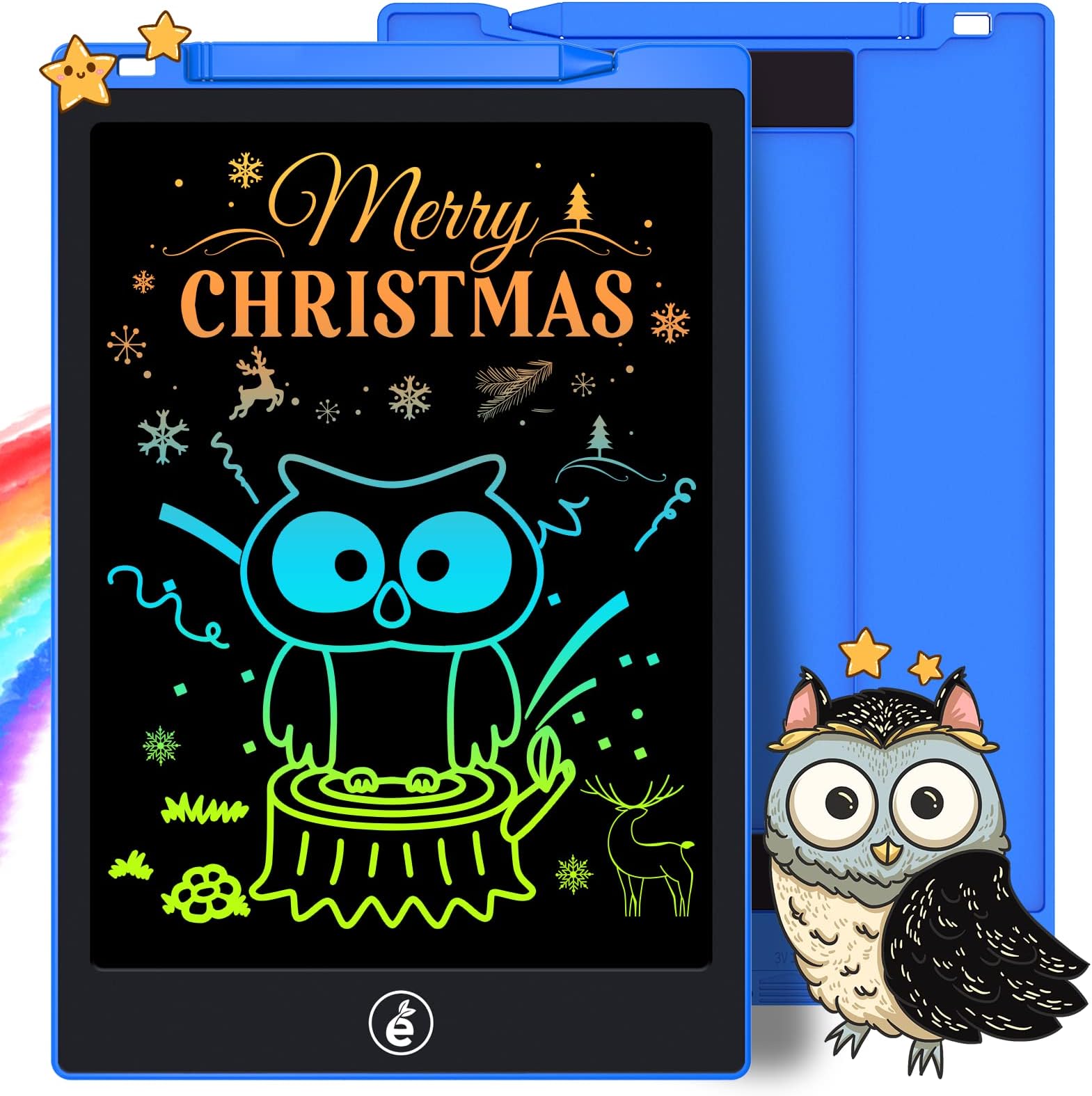 Sunany LCD Writing Tablet Doodle Board, 11 inch Colorful Drawing Tablet Writing Pad, Girls Boys Gifts Toys for 3 4 5 6 7 Years Old (Blue)