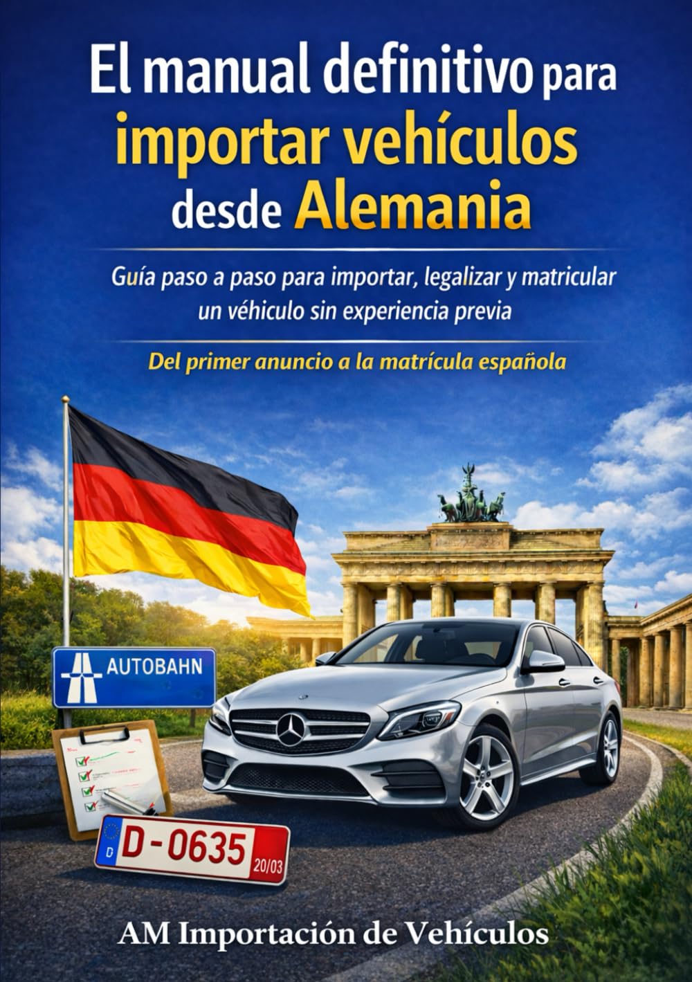 El manual definitivo para importar vehículos desde Alemania: Guía paso a paso para importar, legalizar y matricular un vehículo sin experiencia previa