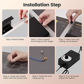 Hot Wire Foam Cutter Table 24W, 19