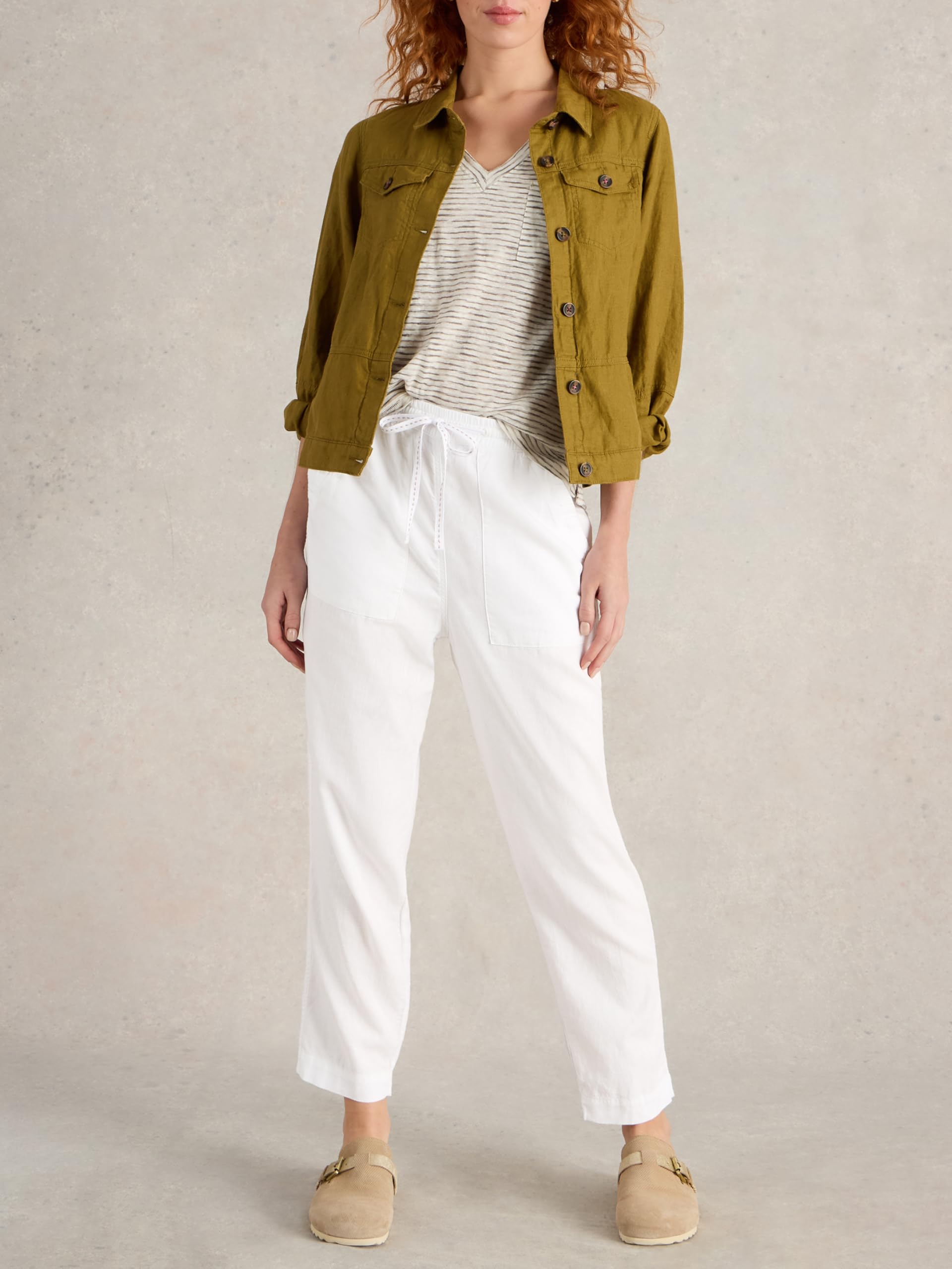 White Stuff Damen Casual Pants Elle