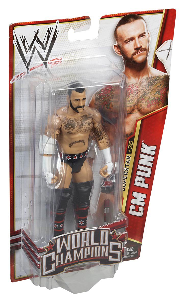 WWE World Champions CM Punk Action Figure product thumbnail 3