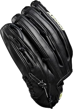 Wilson 2024 Baseball Classics Series A2000 1810 12.75 Outfield Baseball Glove - Left Hand Throw, Black/Yellow