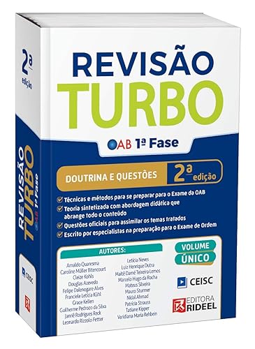 Revisão Turbo - Oab 1ª Fase - 2ª Edição (2021)