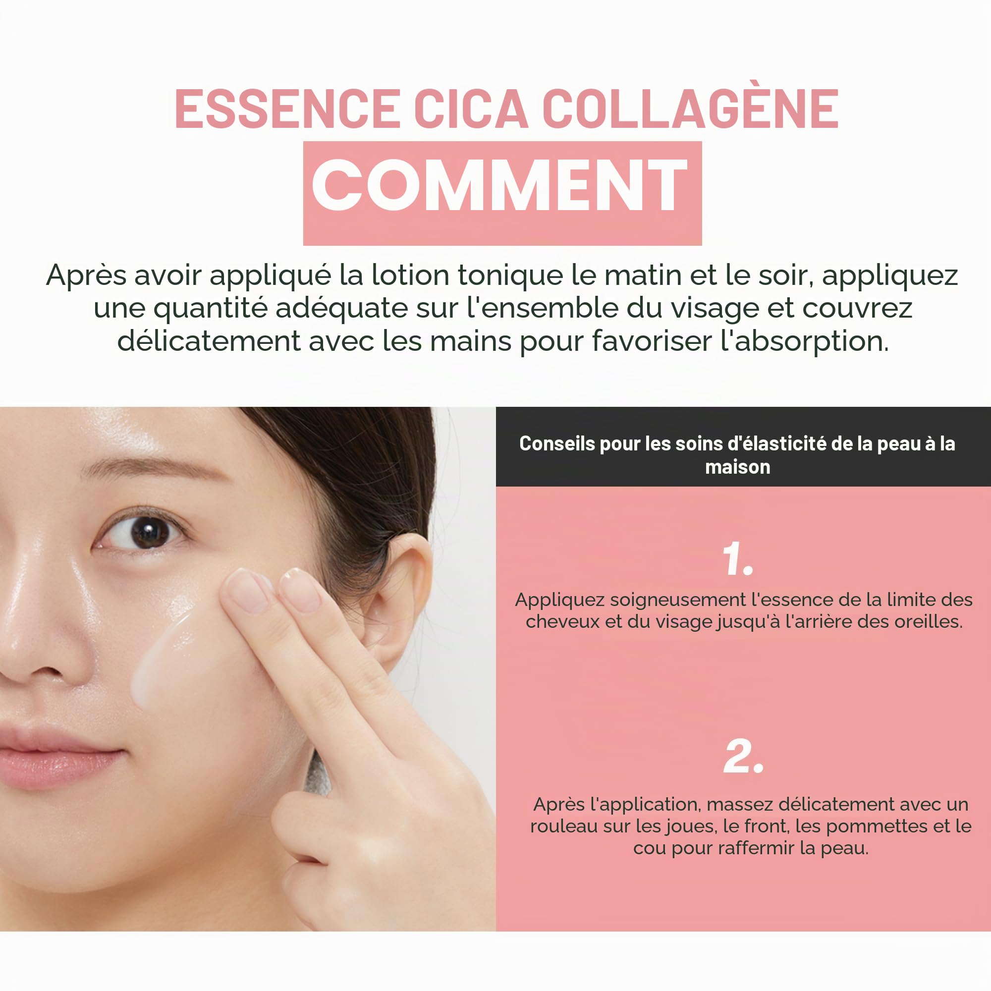 VT COSMETICS CICA Essence de collagène, complexe peptidique, 30 ml
