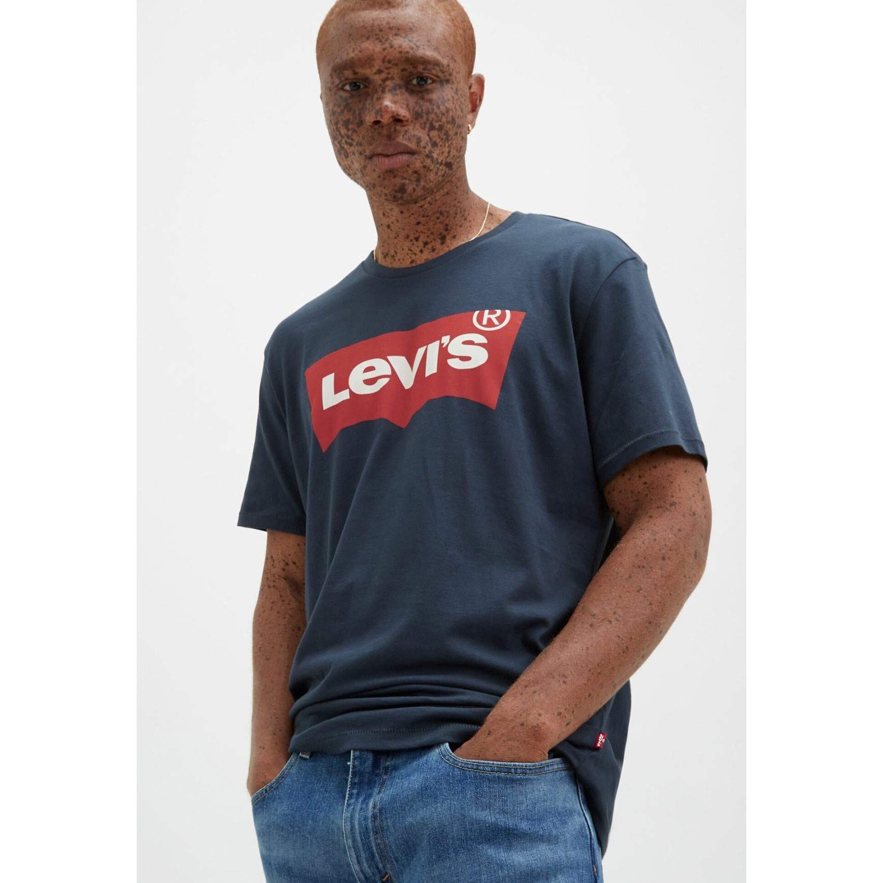 Graphic Set-In Neck Tee Tişört Erkek