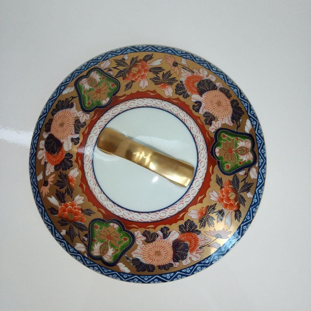 Amazon.co.jp: 其泉作 古伊万里 三段重 重ね鉢 有田焼 極錦 金彩  