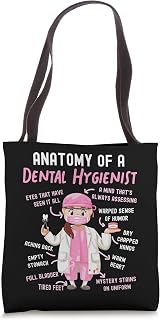 Dental Hygienist Anatomy Tote Bag