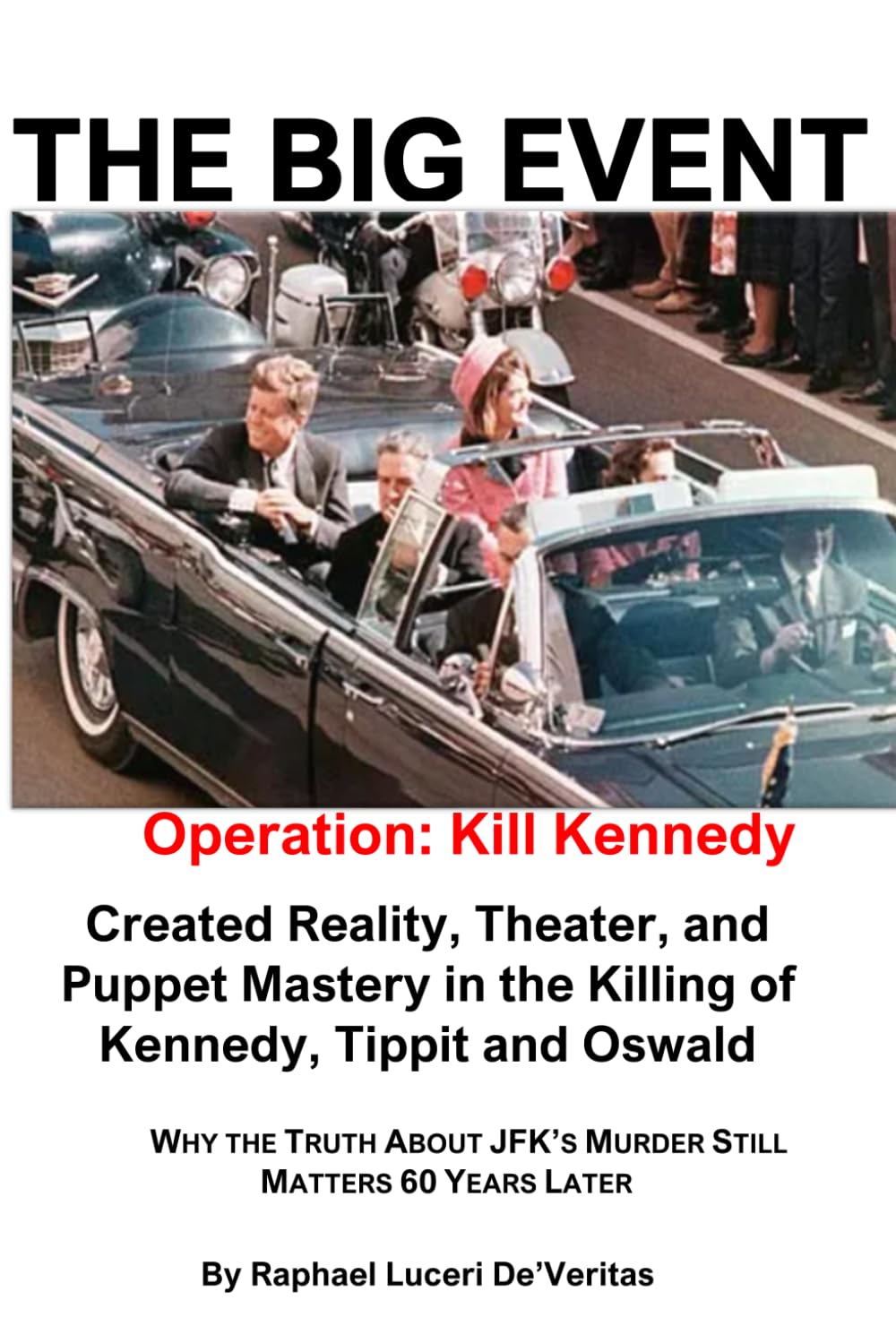 "THE BIG EVENT" Operation: Kill Kennedy: Created Reality, Theater, and Puppet Mastery in the Killing of Kennedy, Tippit and Oswald.