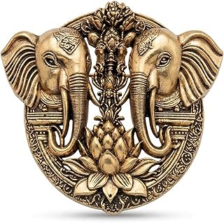 Vintage Elephant Brooch Pin, Antique Gold, Lapel Pin Badge for Wedding Party, Ethnic Designer Jewellery, Blazer Coat Suit ...