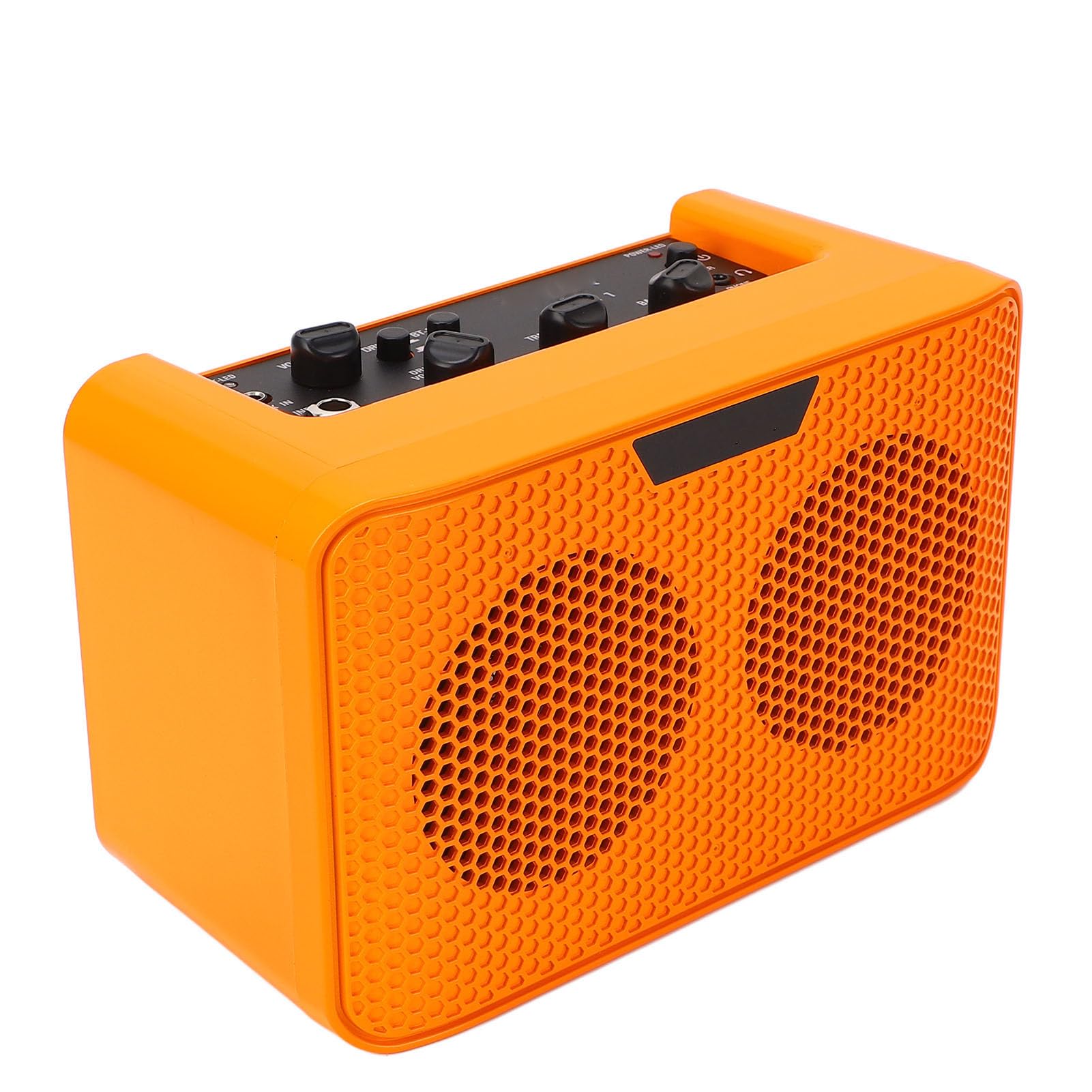 Bnineteenteam Wzmacniacz Gitarowy, Przenośny Wzmacniacz do Gitary Elektrycznej o Mocy 10 W, Głośnik z Efektem Opóźnienia, Gniazdo Słuchawkowe 3,5 Mm do ćwiczeń i Małych Występów