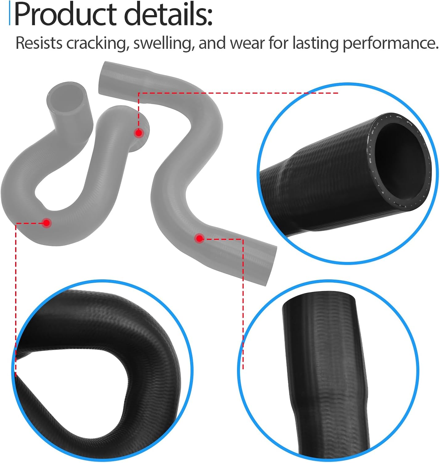 96958148 Upper Lower Radiator Coolant Hose Compatible with Chevy Sonic 2012-2018 Replace 96958195