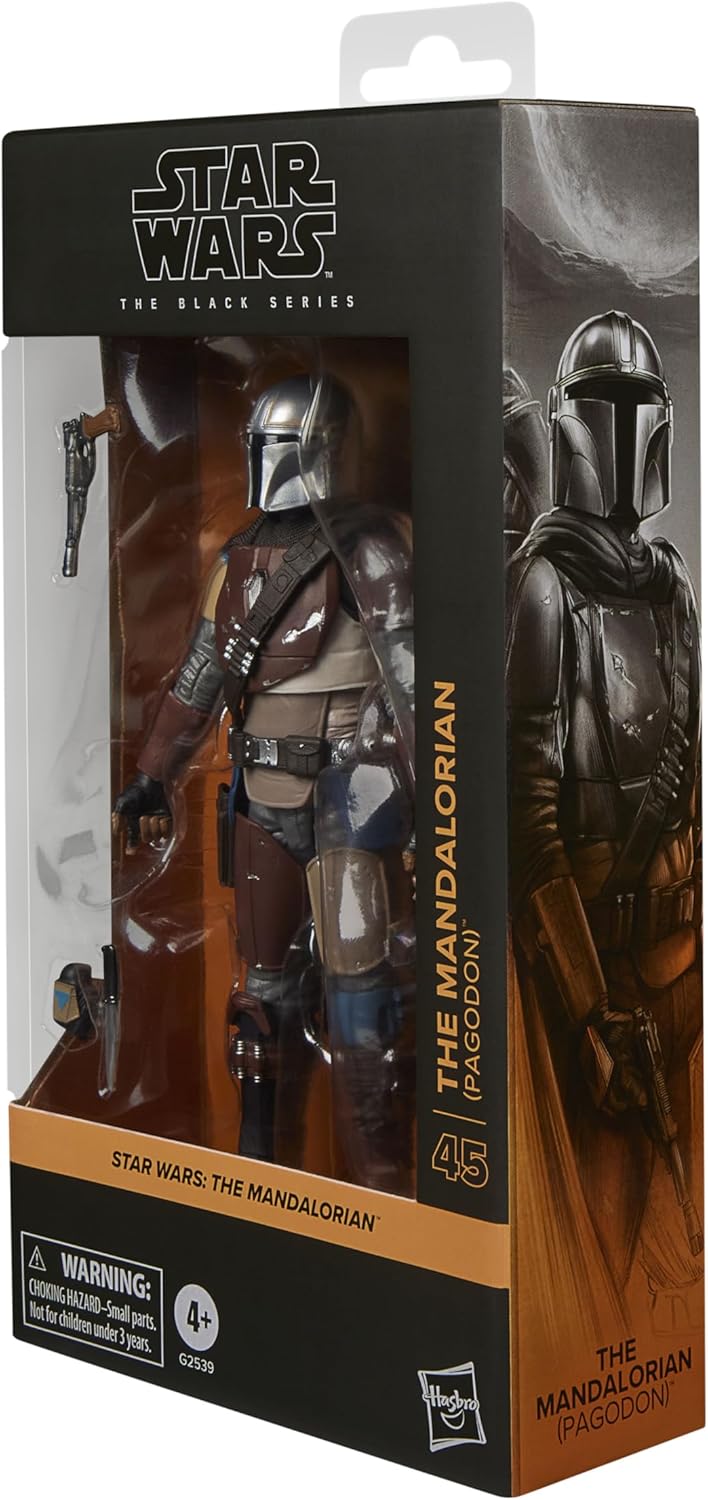 Star Wars The Black Series The Mandalorian (Pagodon), Star Wars: The Mandalorian Premium Collectible 6 Inch Action Figure