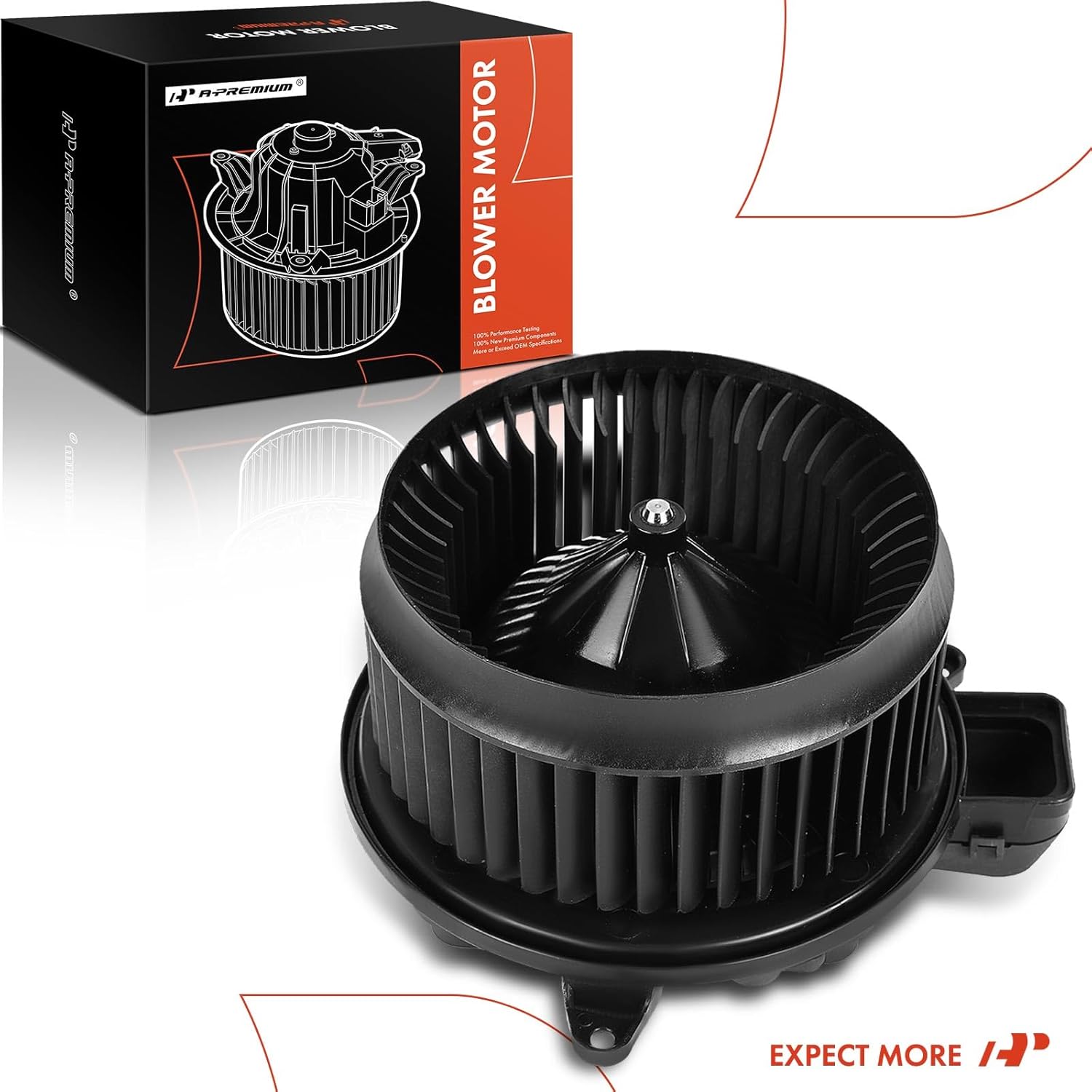 A-Premium Front HVAC Blower Brushless Motor Compatible with Ford F-150 2015-2023, F-250/350/450/550 Super Duty 2017-2022, Expedition 2018-2024, F-600 Super Duty 2020-2022 & Lincoln Navigator 2018-2024