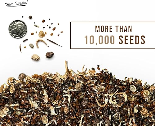 Miniatura 4 de Mezcla de flores silvestres de California, 10,000 semillas, 17 variedades, sin rellenos, polinizadas abiertas y sin OMG, flores de jardín perennes y