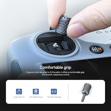 STARTRC RC/RC2 Control Sticks, Foldable Joysticks for DJI Mini 5 Pro 2 Pack
