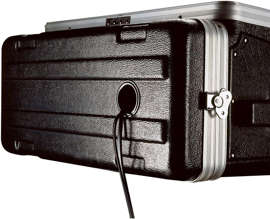 Gator Cases Lightweight ATA Molded Slant-Top Console Rack Case, 8U Top and 2U Side (GRC-8X2)