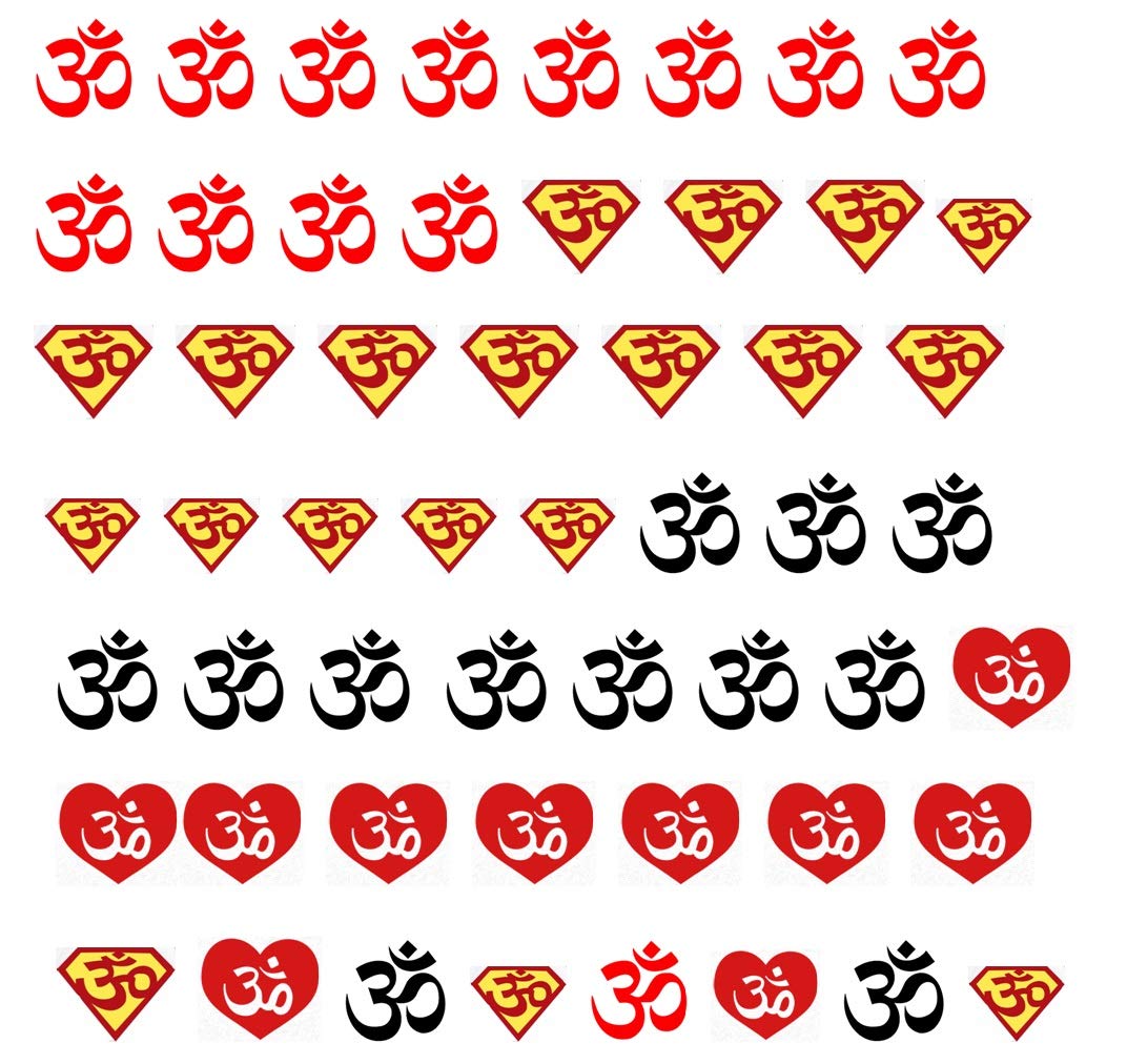 India Collection (Aum Om Nail Decals Art)