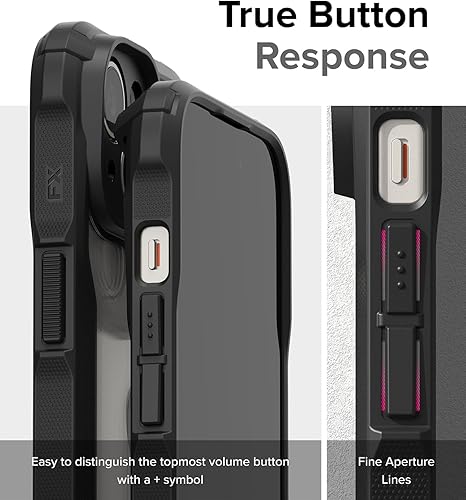 Miniatura 9 de Ringke Fusion-X Compatible con MagSafe Funda para iPhone 15, antihuellas, resistente, a prueba de golpes, funda protectora para teléfono, color
