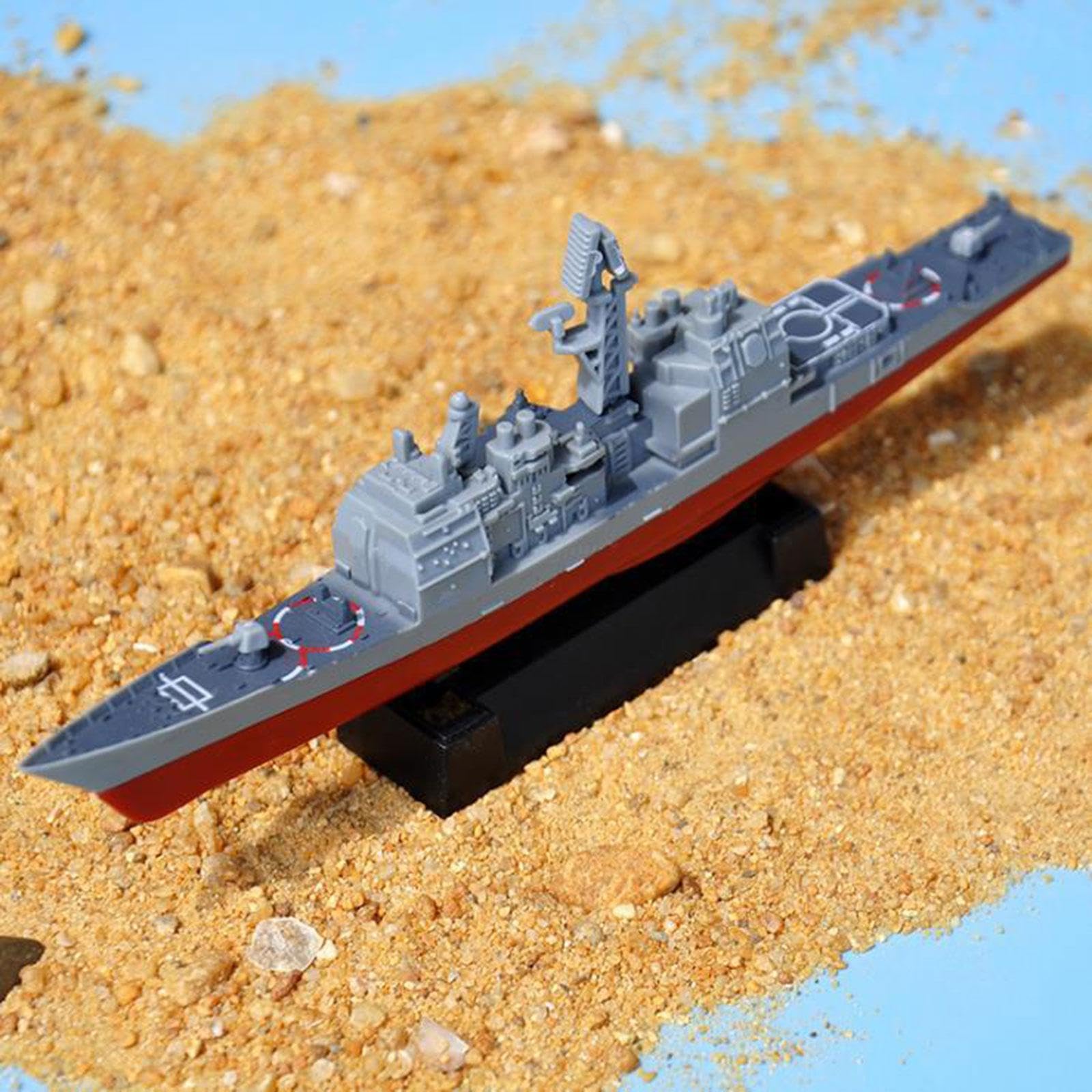 Enakshi (LABEL) 8Pcs 4D Aircraft Carrier Toy Model Ship Model for Party Favors Children Kids 3