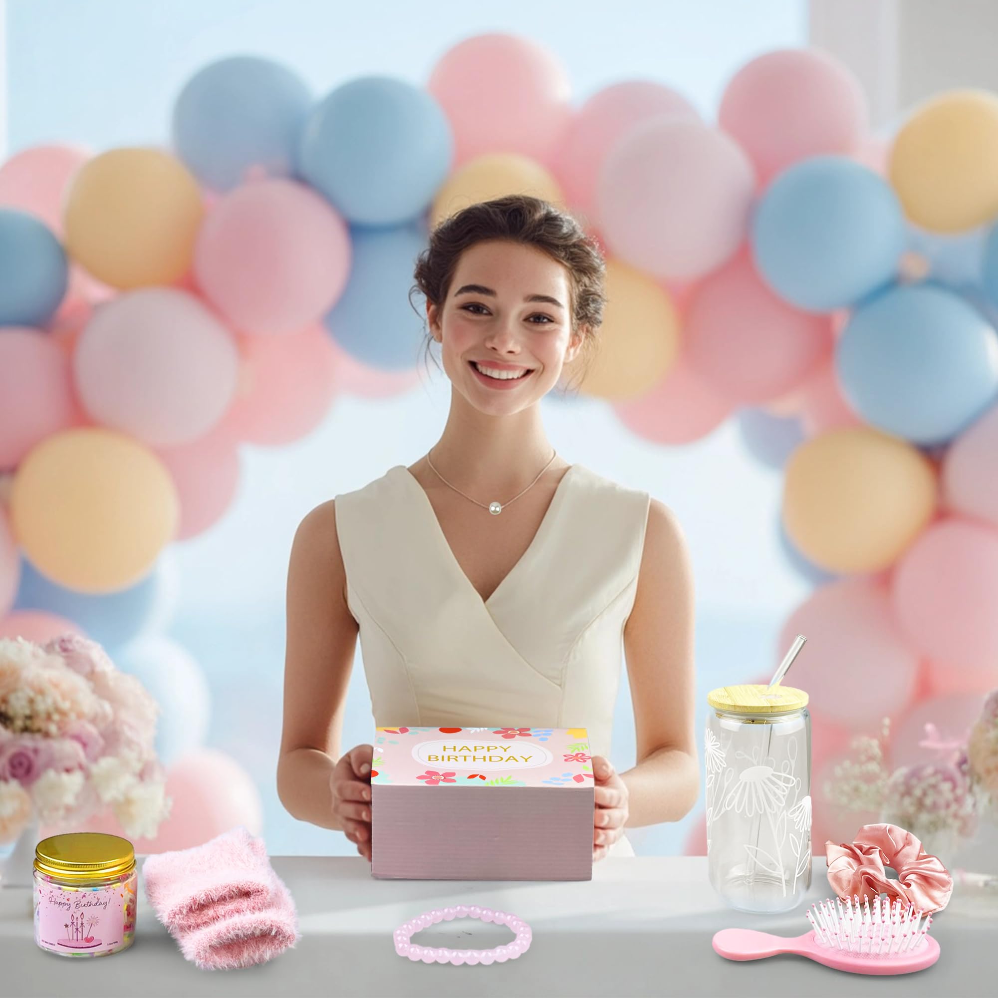 Set da 10 pezzi, regalo di compleanno per adolescenti, ragazze, ragazze, ragazze, cestini, set regalo per sua amica, figlia, sorella, nipote, nipote, donne