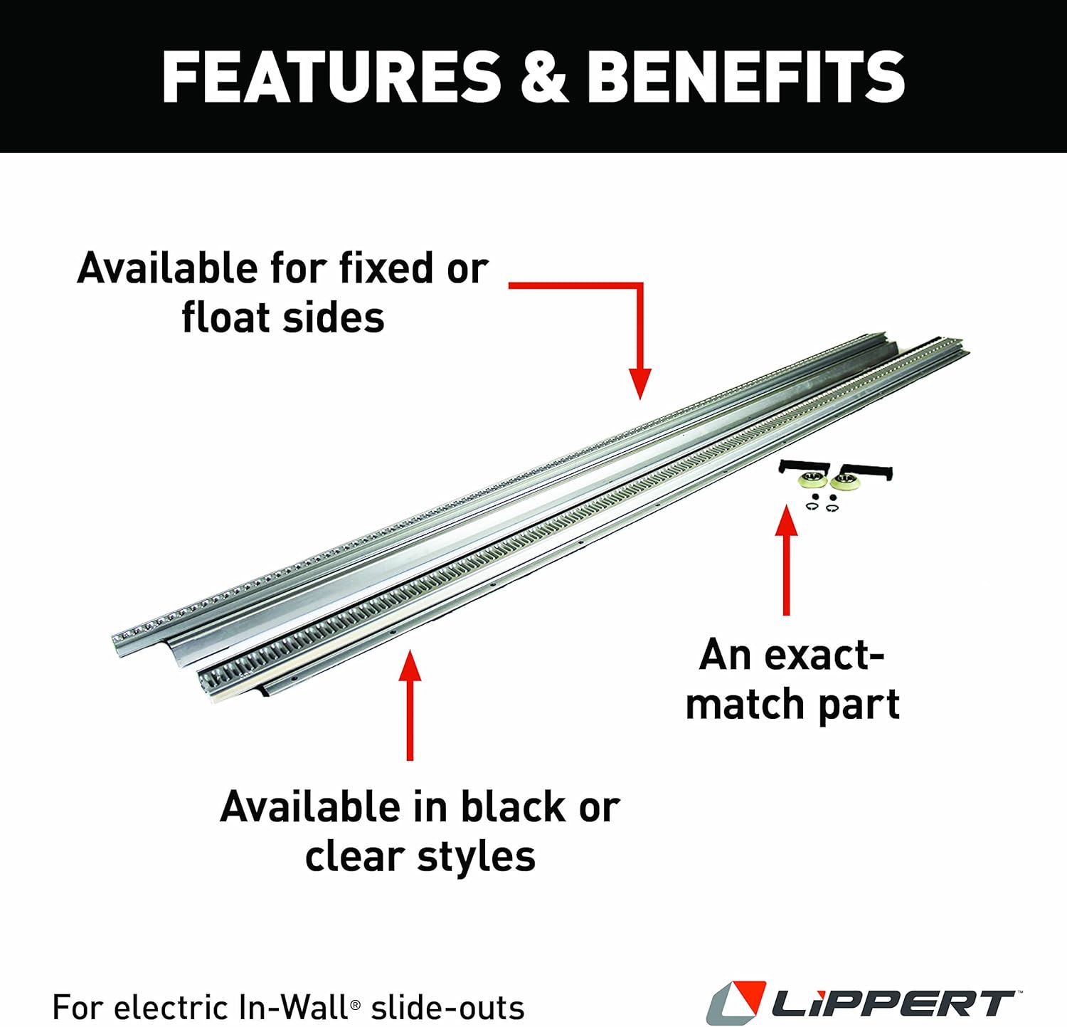 Lippert Components - 366156 Dual Rack Repair Kit