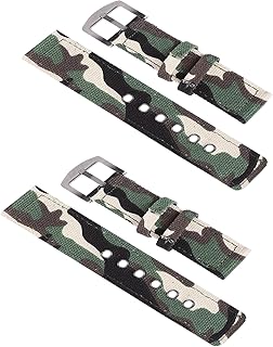 2 Peças Pulseiras De Relógio De Pulso Para Homens Pulseiras Para Mulheres Pulseiras Para Homens Pulseira De Relógio De Substituição De Pulseira De Lona Pulseira De Relógio