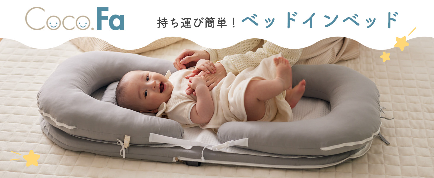 Amazon.co.jp: [ニッセン] ベビー布団セット ベッドインベッド5点