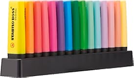Highlighter BOSS ORIGINAL Deskset of 15 Assorted Colours