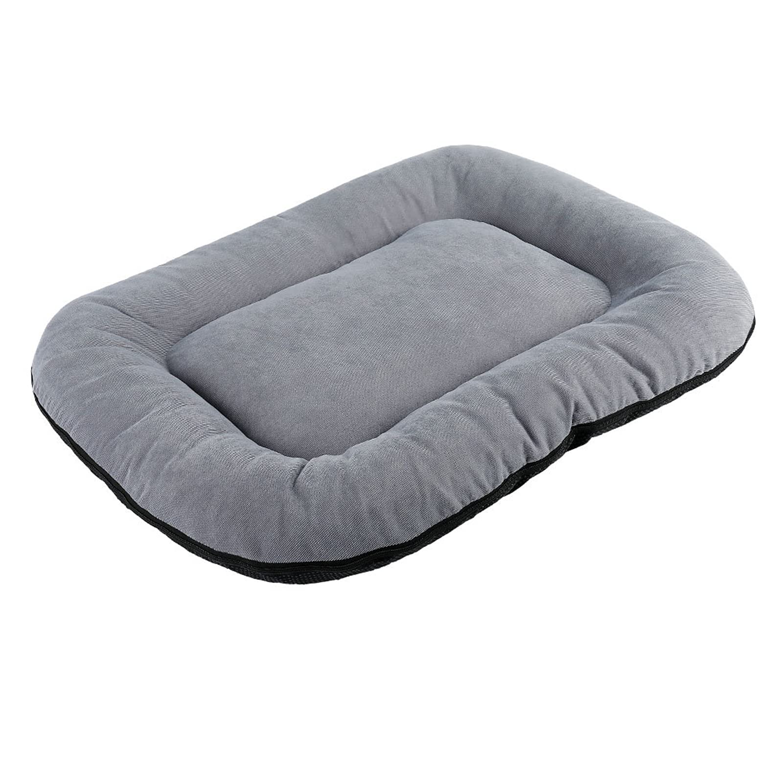 Lit pour chien et chat gris LWZ amovible et lavable pour petits animaux