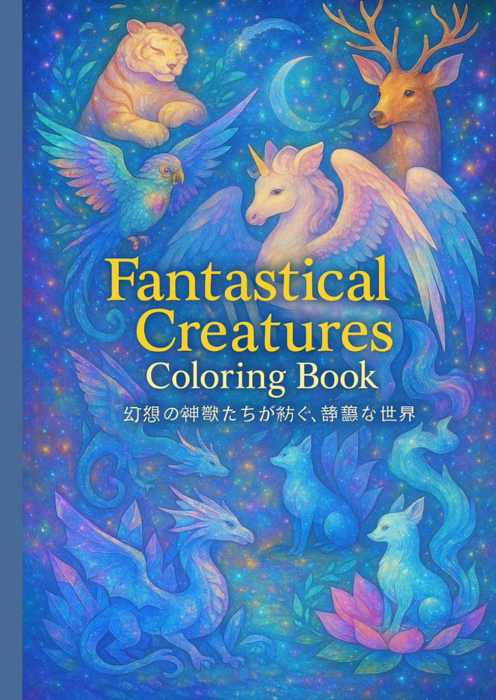 Fantastical Creatures Coloring Book: Fantastical Creatures Coloring Book (Fantastical Creatures Art Series)