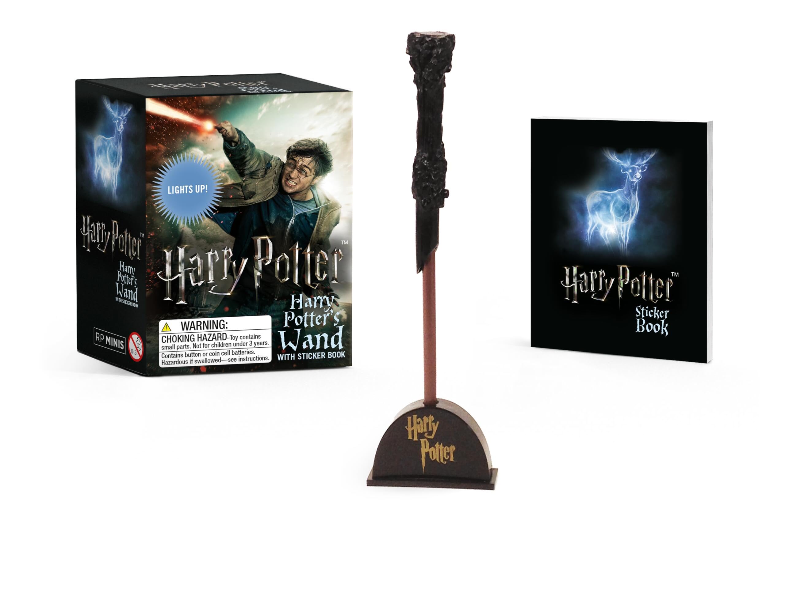 HARRY POTTER WIZARD’S WAND WITH STICKER BOOK
