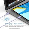 Cargador Rápido para iPhone 17 16 15 Tipo C | Adaptador de Corriente USB C para iPhones, iPads, Tablets, Android, Cargador de 20W con Cable de 6 Pies (Púrpura) 5