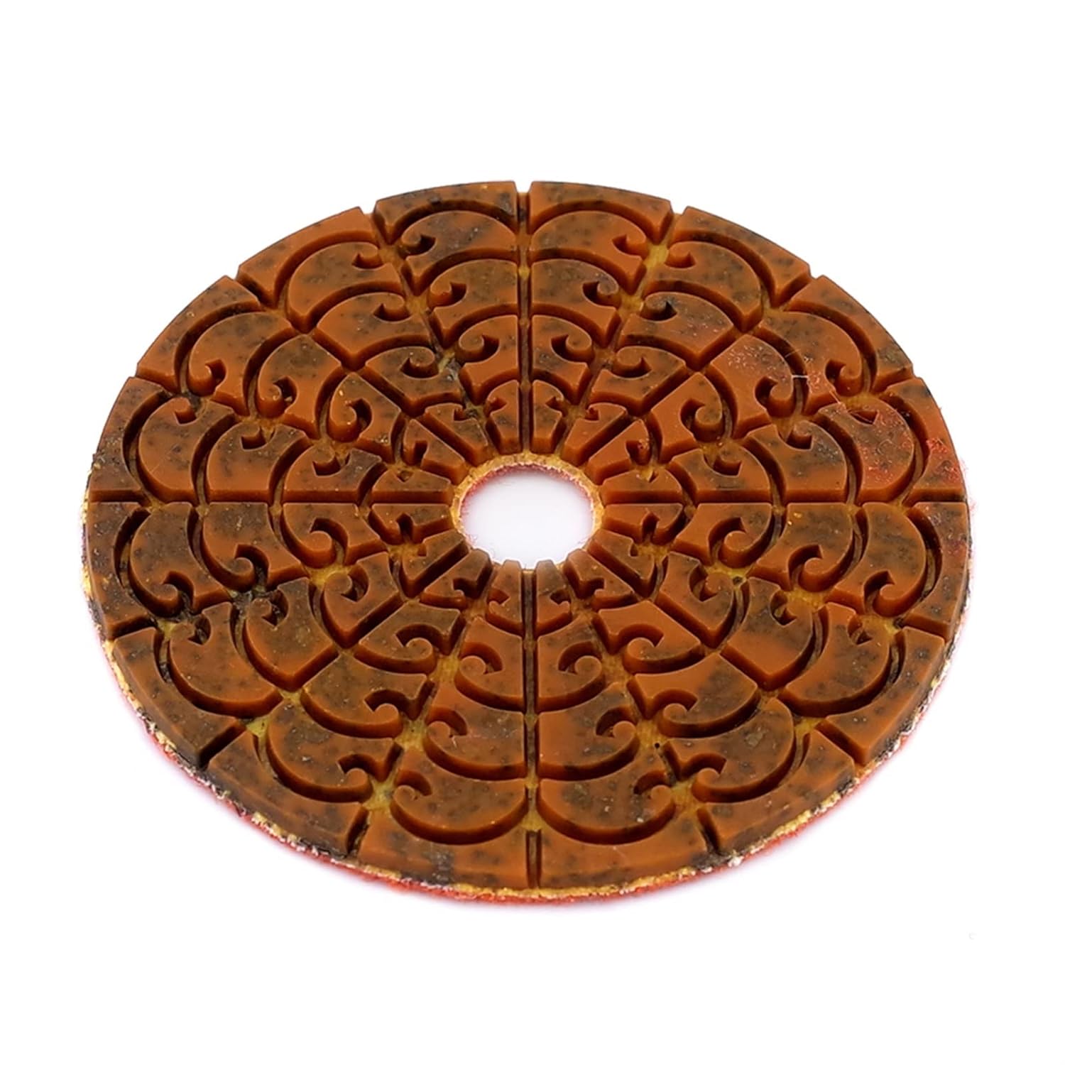 4Pcs 4 Inch Diamond Polishing Pads Copper Metal Bond Wet Polishing Pad for Granite Marble Stone Grinding Disc(Mix 4 Grits)